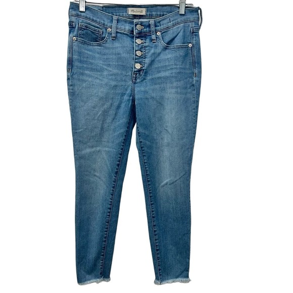 Madewell Denim - Madewell 9-inch High-Rise Skinny Crop Jeans | Women’s Size 28